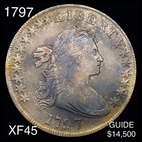 1797 Draped Bust Dollar LIGHTLY CIRCULATED