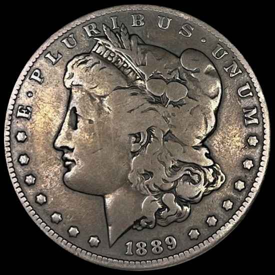 1889-CC Morgan Silver Dollar NICELY CIRCULATED