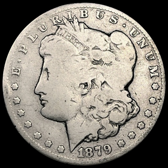 1879-CC Morgan Silver Dollar NICELY CIRCULATED