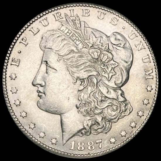 1887-S Morgan Silver Dollar UNCIRCULATED