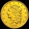 1838 $5 Gold Half Eagle UNCIRCULATED