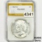 1927-D Silver Peace Dollar PGA - MS62