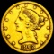 1903-S $5 Gold Half Eagle NEARLY UNCIRCULATED