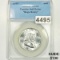 1955 Franklin Half Dollar ANACS - MS63 BB