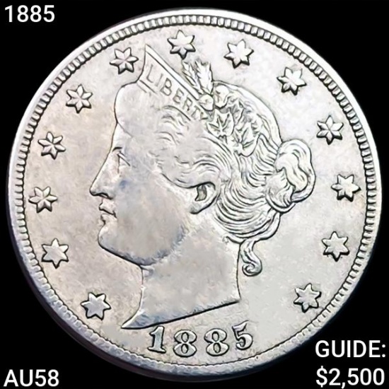 1885 Liberty Head Nickel CHOICE AU