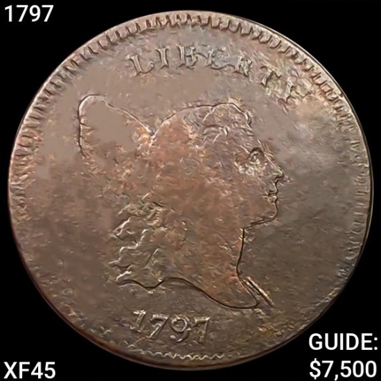 1797 Liberty Cap Half Cent LIGHTLY CIRC