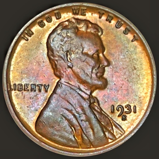 1931-S Wheat Cent UNCIRCULATED