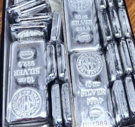 1 - 10ozt .999 Silver Bar - HIGH DEMAND