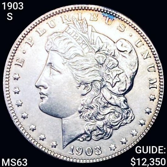 1903-S Morgan Silver Dollar CHOICE BU
