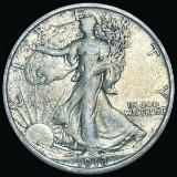 1918-D Walking Liberty Half Dollar LIGHTLY CIRC