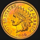 1864 With L Indian Head Cent CHOICE BU