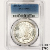 1878-CC Morgan Silver Dollar PCGS - MS62