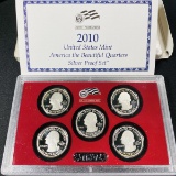 2010 US Mint Silver Quarters -