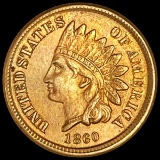 1860 Indian Head Cent UNCIRCULATED
