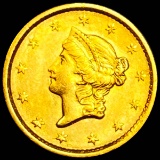 1852 Rare Gold Dollar UNCIRCULATED