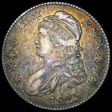 1825 Capped Bust Half Dollar ABOUT UNCIRCULATED