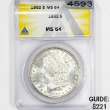 1882 Morgan Silver Dollar ANACS - MS64
