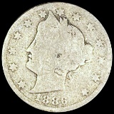 1886 Liberty Victory Nickel NICELY CIRCULATED