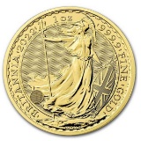 2022 1 oz Gold Britannia BU Coin