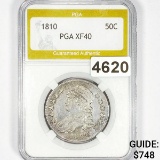 1810 Capped Bust Half Dollar PGA - XF40