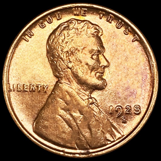 1928-S Wheat Cent UNCIRCULATED