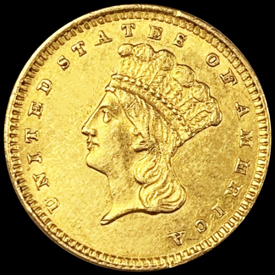 1857 Rare Gold Dollar UNCIRCULATED