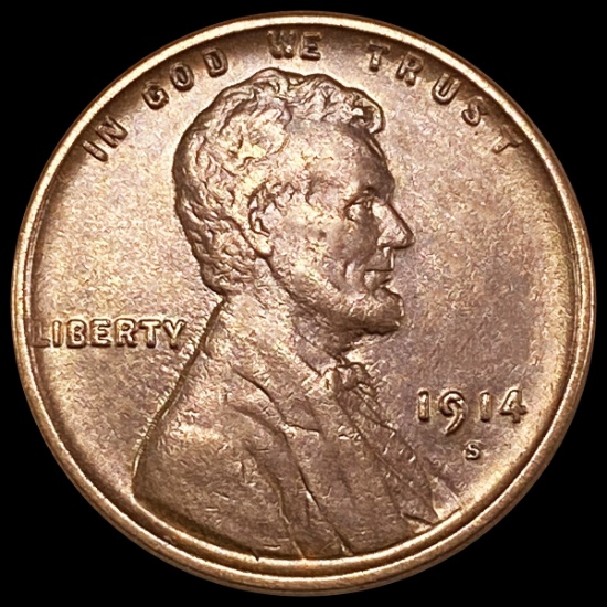 1914-S Wheat Cent UNCIRCULATED