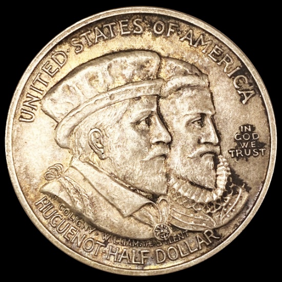 1924 Huguenot Half Dollar UNCIRCULATED