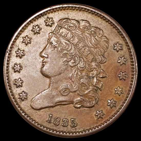 1835 Classic Head Half Cent UNCIRCULATED