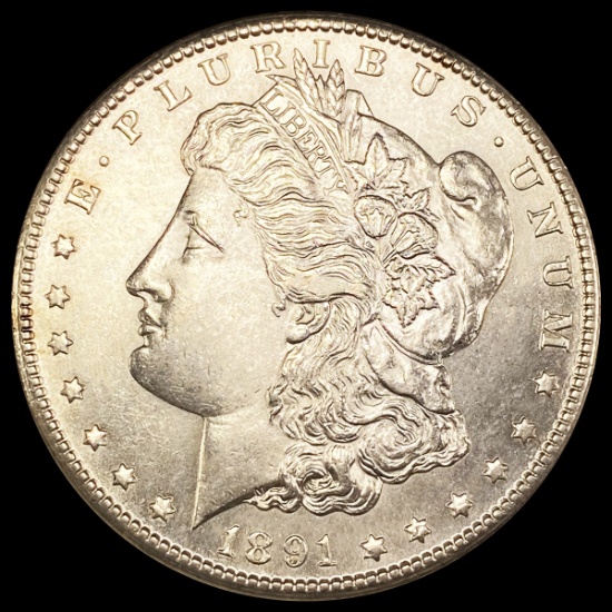 1891-S Morgan Silver Dollar UNCIRCULATED