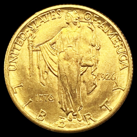 1926 Sesquincentennial $2.50 Gold Quarter Eagle