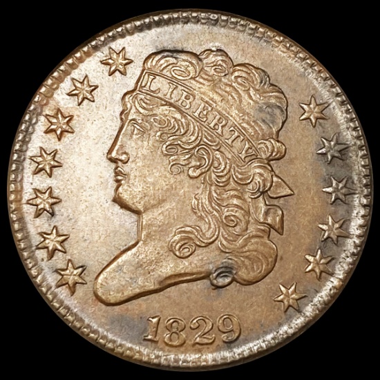 1829 Classic Head Half Cent UNCIRCULATED