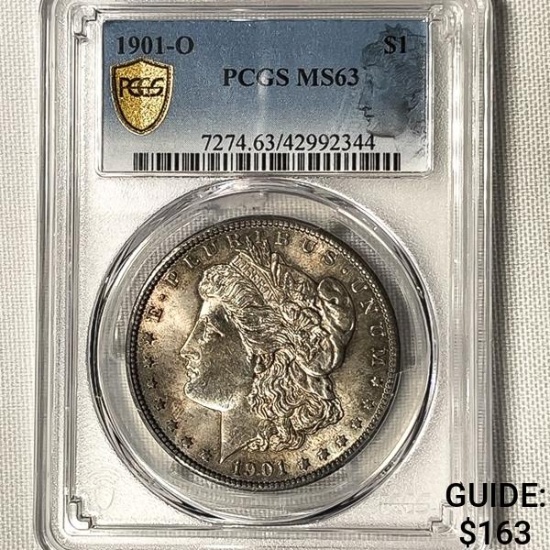 1901-O Morgan Silver Dollar PCGS-MS63