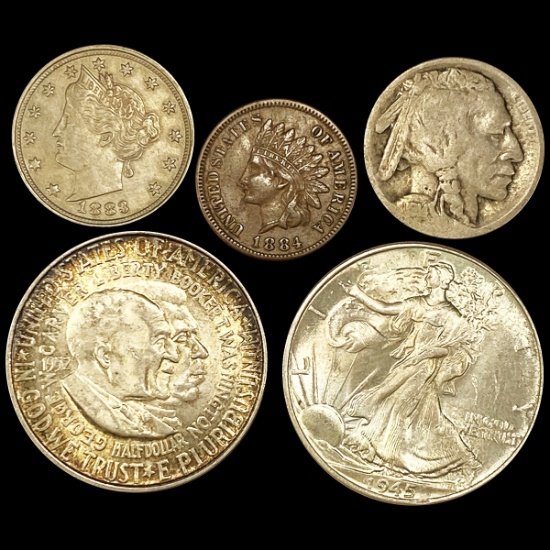 (5) Misc Coins
