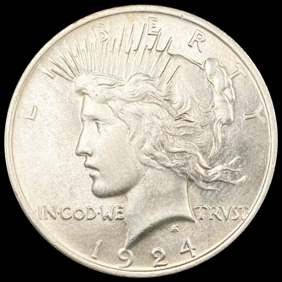 1924 Silver Peace Dollar UNCIRCULATED