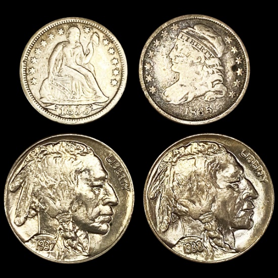 (4) Misc Coins