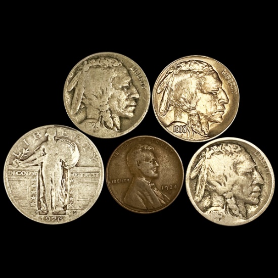 (5) Misc Coins