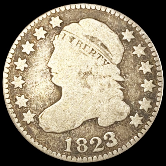 1823 Capped Bust Dime NICELY CIRCULATED