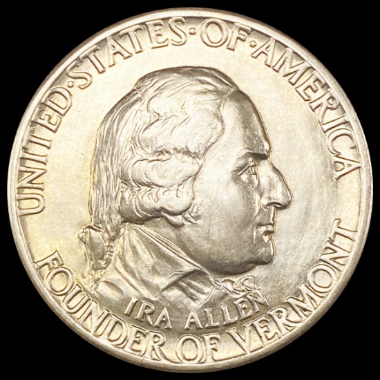1927 Vermont Half Dollar UNCIRCULATED