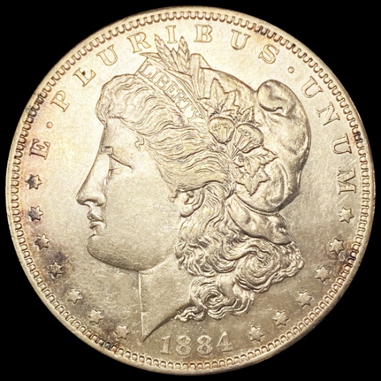 1884-S Morgan Silver Dollar CLOSELY UNCIRCULATED