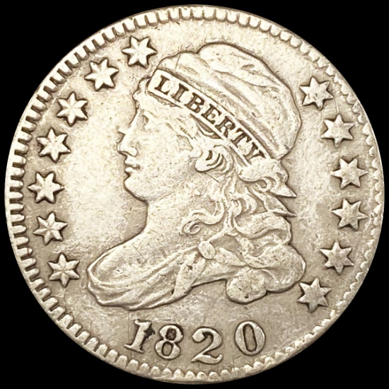 1820 Capped Bust Dime LIGHTLY CIRCULATED