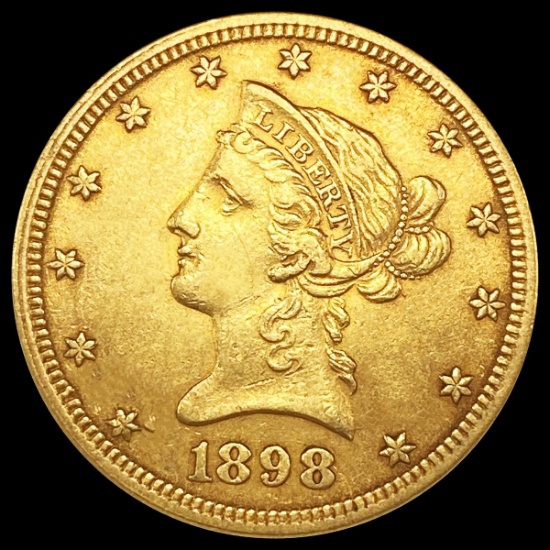 1898 $10 Gold Eagle UNCIRCULATED