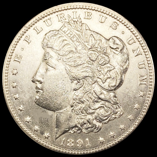 1891-CC Morgan Silver Dollar UNCIRCULATED