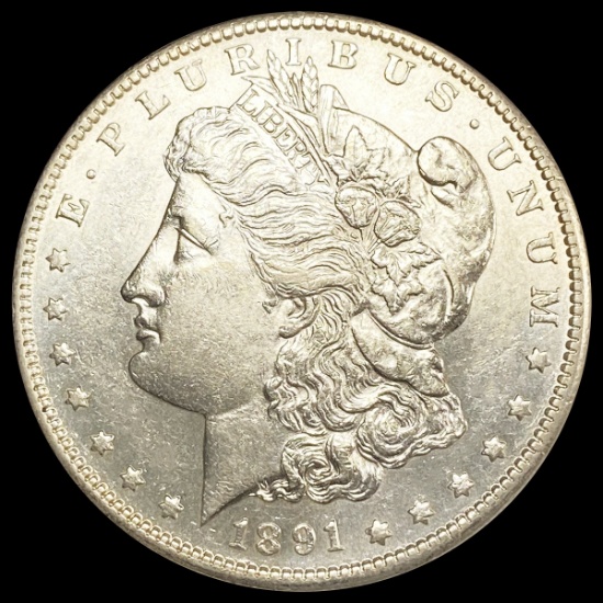 1891-S Morgan Silver Dollar UNCIRCULATED