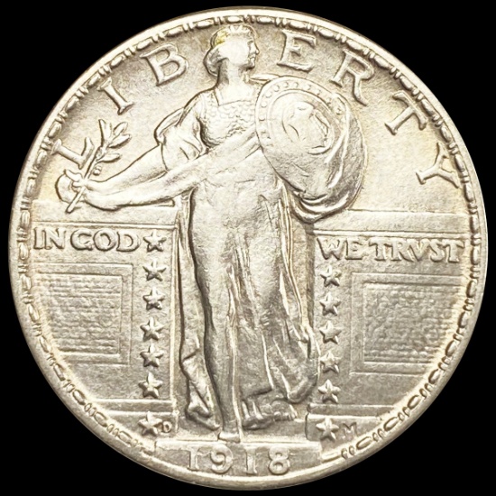 1918-D Standing Liberty Quarter CLOSELY