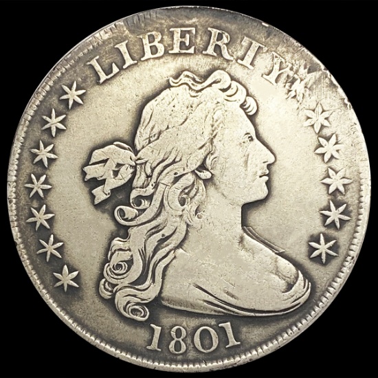 1801 Draped Bust Dollar LIGHTLY CIRCULATED
