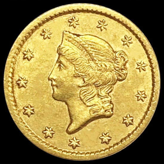 1853 Rare Gold Dollar UNCIRCULATED