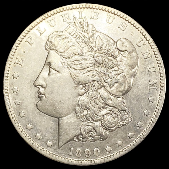 1890-CC Morgan Silver Dollar CLOSELY UNCIRCULATED