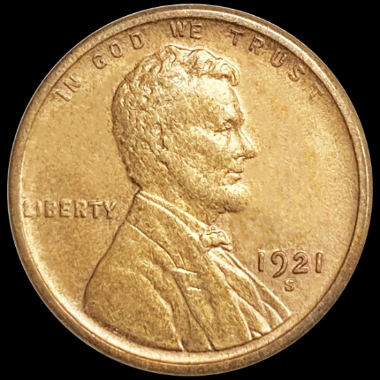 1921-S Wheat Cent UNCIRCULATED