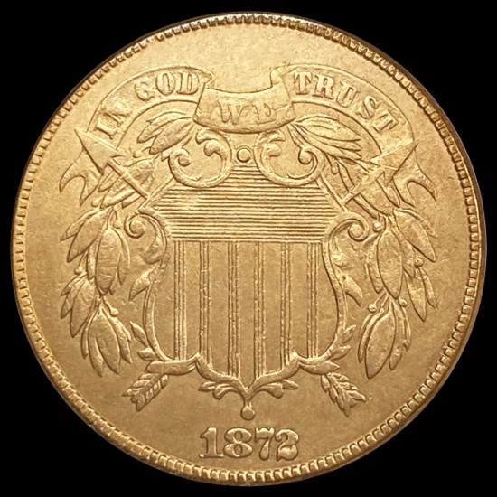1872 Two Cent Piece UNCIRCULATED